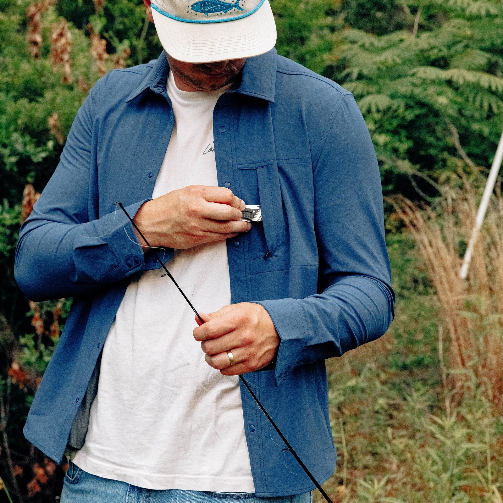 Everyday Overshirt in River - Image 3