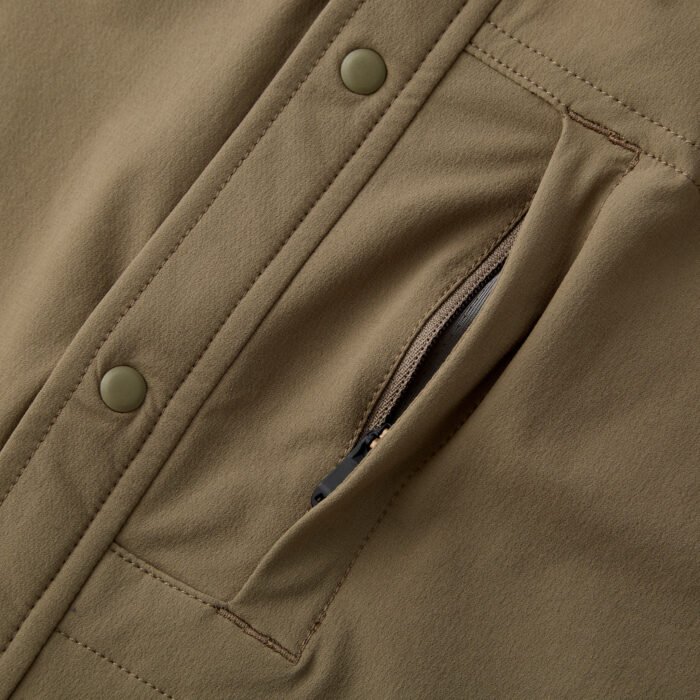 Everyday Overshirt in Dusky Green - Image 5