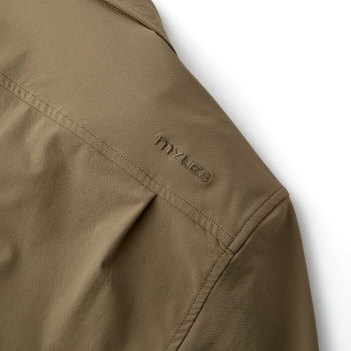 Everyday Overshirt in Dusky Green - Image 7