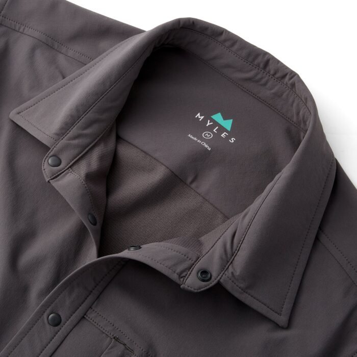 Everyday Overshirt in Graphite - Image 6
