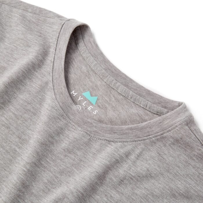 Everyday Tee in Heather Gray - Image 2