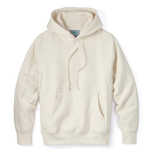 Skyline Heavyweight Fleece Hoodie in Oatmeal