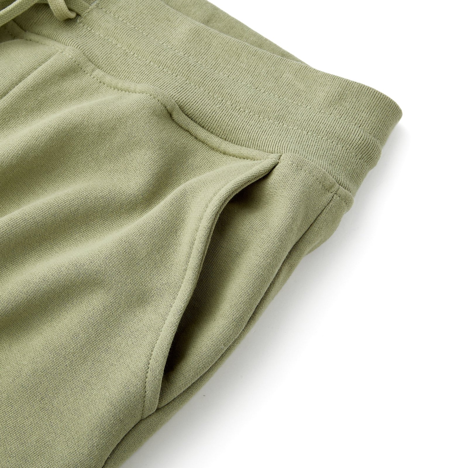 Skyline Heavyweight Fleece Jogger in Dusty Olive - Image 5