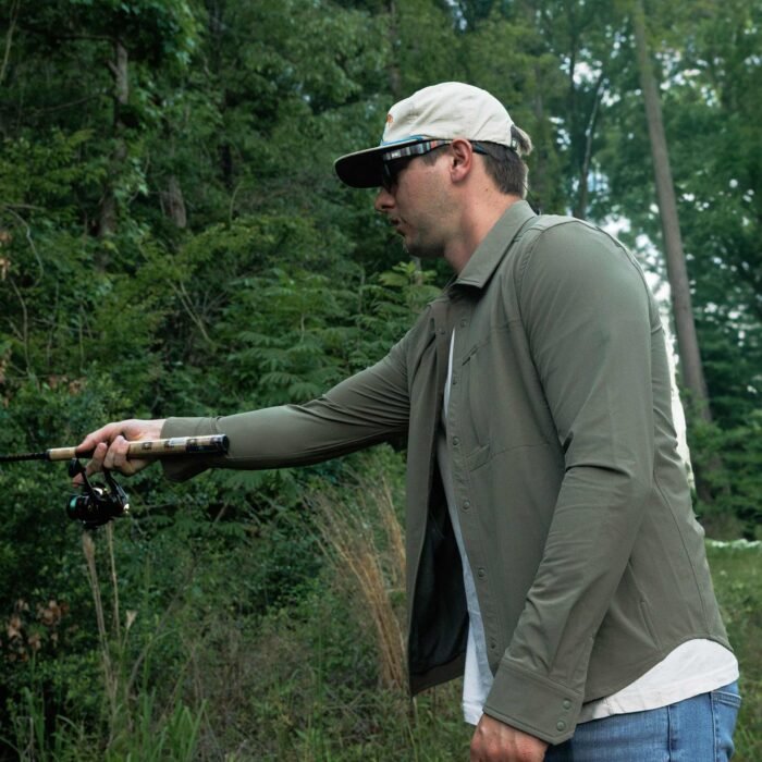 Everyday Overshirt in Dusky Green - Image 2