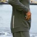 ACTive Knit Hoodie in Fatigue